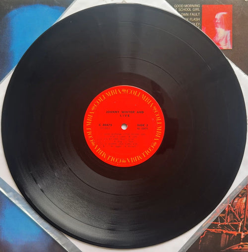 Johnny Winter And Live 1971 US 1st Press Unipak VG/VG+