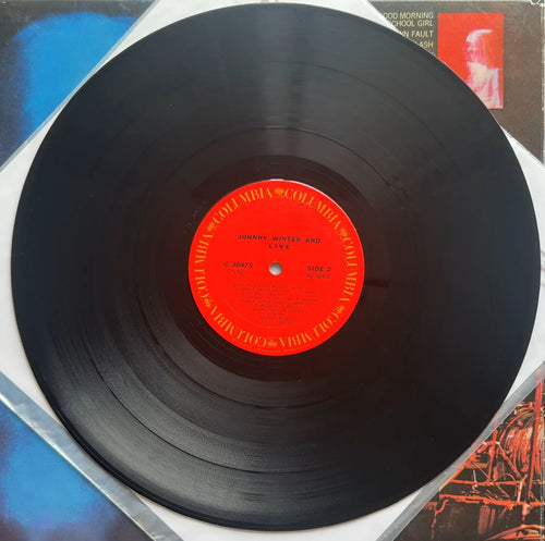 Johnny Winter And Live 1971 US 1st Press Unipak VG/VG+