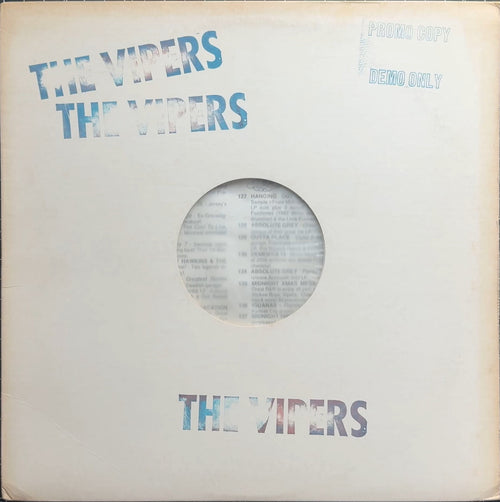 The Vipers - How About Somemore? 1988 US PROMO VG+/VG+