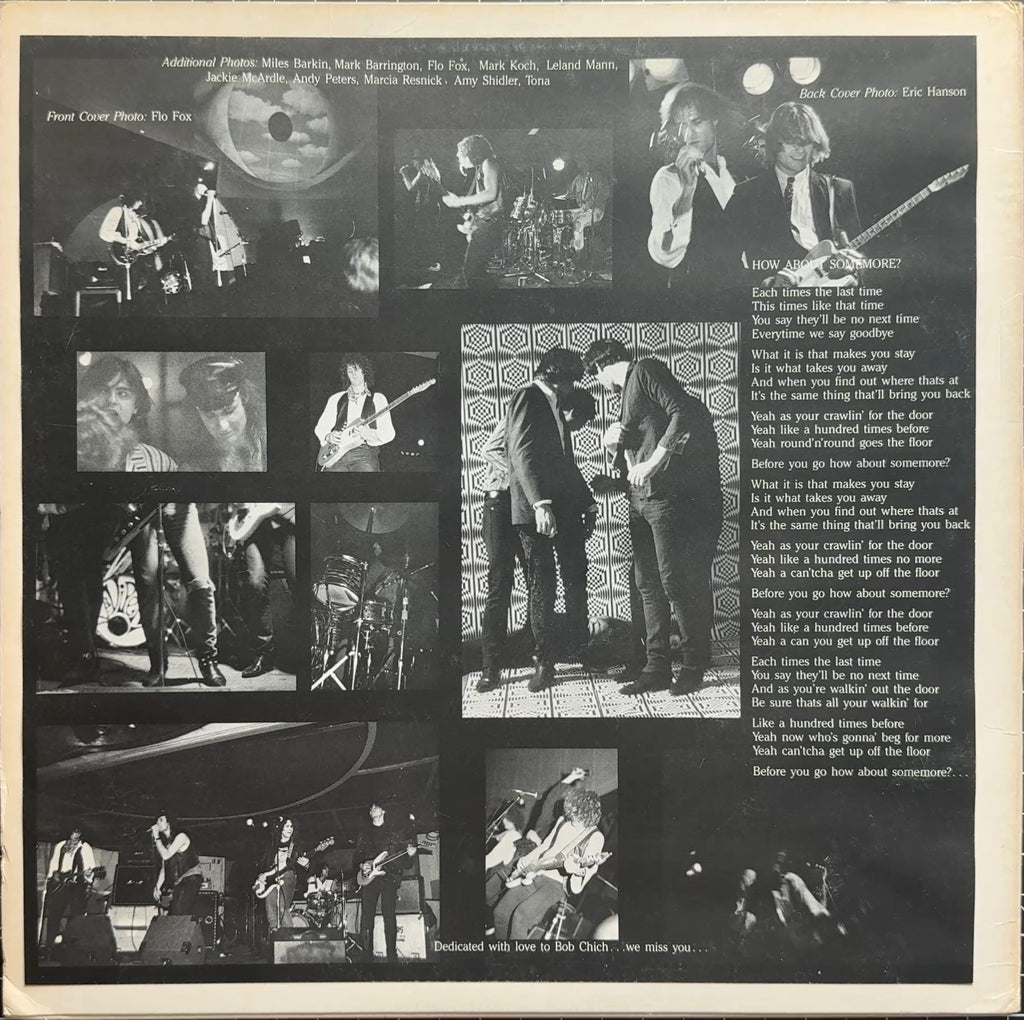 The Vipers - How About Somemore? 1988 US PROMO VG+/VG+