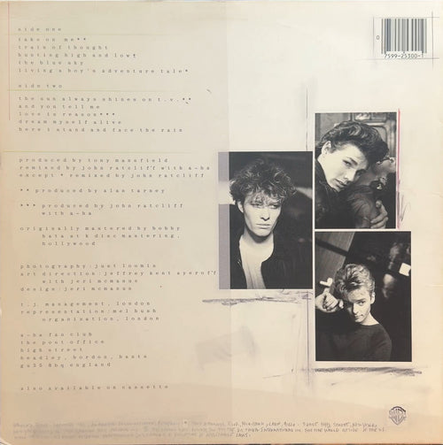 A-ha - Hunting High And Low 1985 US 1st Press VG+/VG+