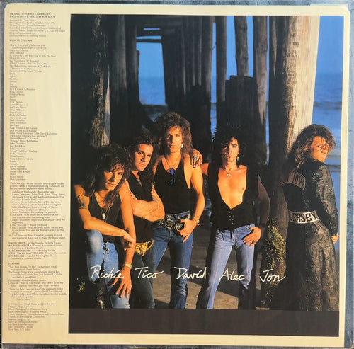 Bon Jovi - New Jersey 1988 US 1st Press PROMO VG+/VG+