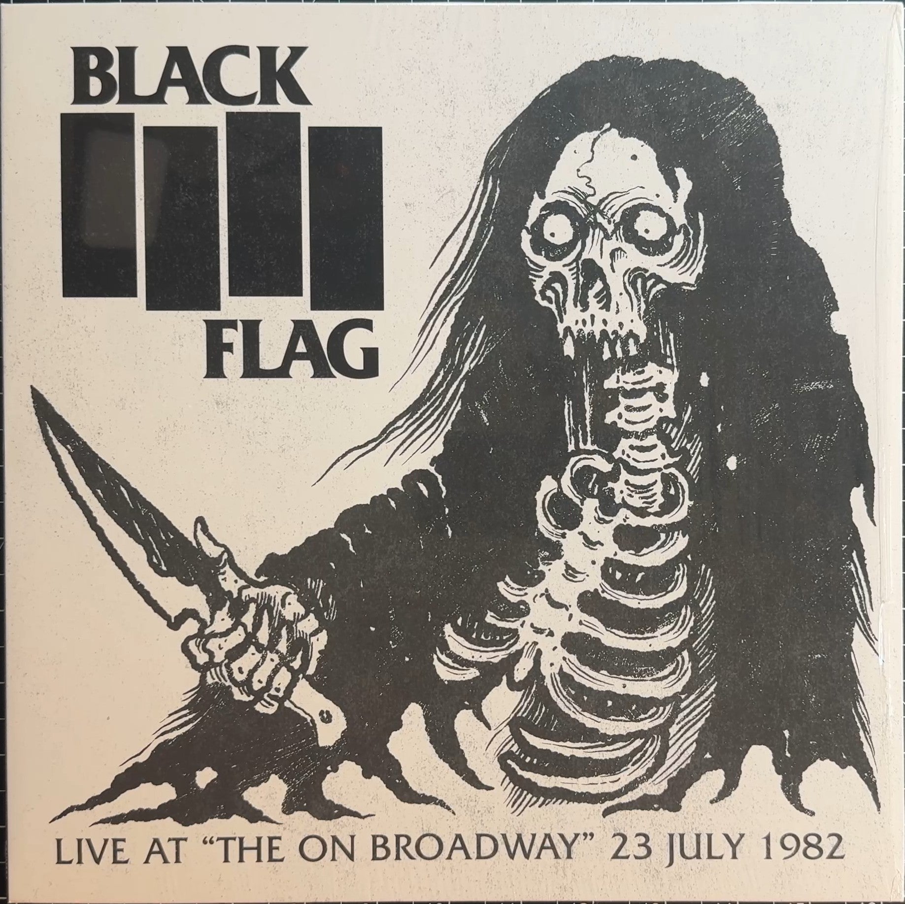 Black Flag - Live at "The On Broadway" 1982 US VG+/VG+