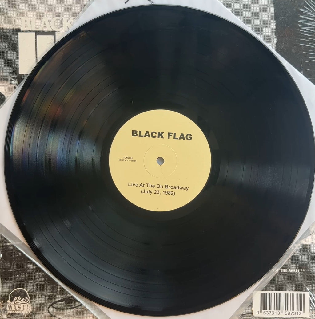 Black Flag - Live at "The On Broadway" 1982 US VG+/VG+