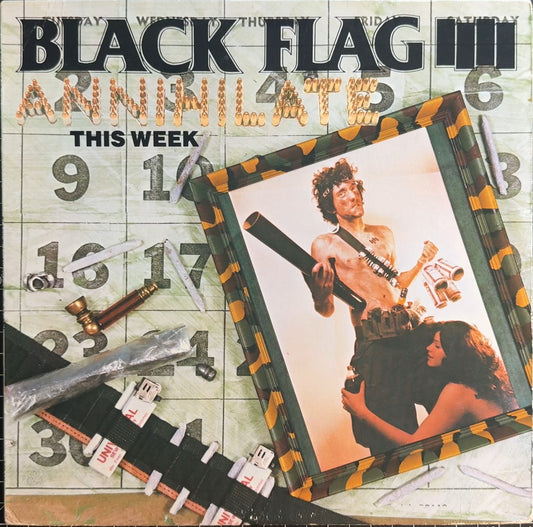 Black Flag - Annihilate This Week 1986 US 1st Press VG+/VG+