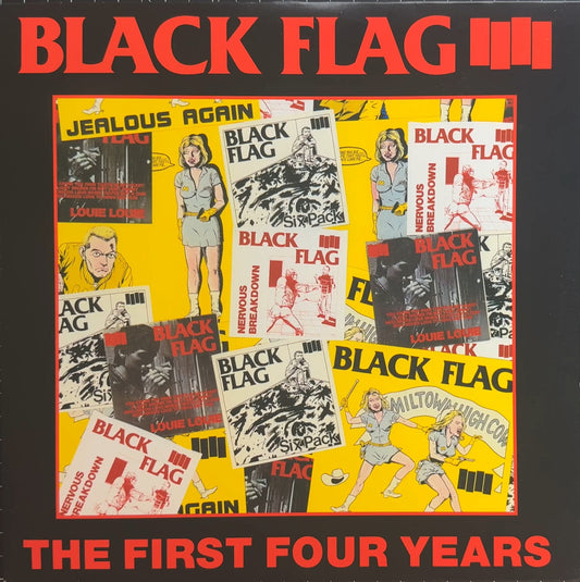 Black Flag - The First Four Years SST 021 VG+/VG+