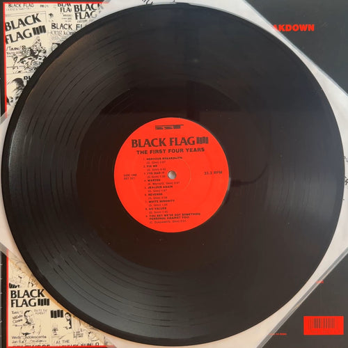 Black Flag - The First Four Years SST 021 VG+/VG+