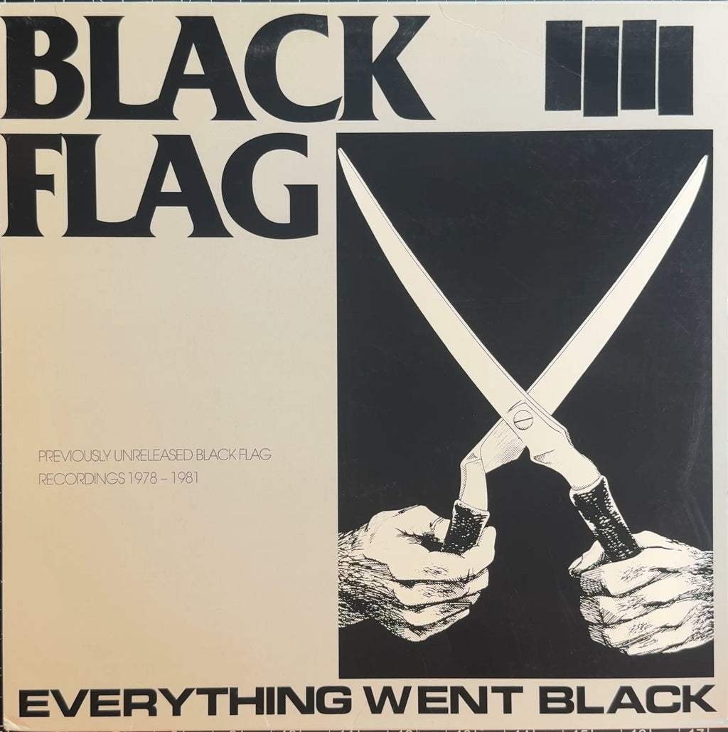 Black Flag Everything Went Black SST 015 VG+/VG+
