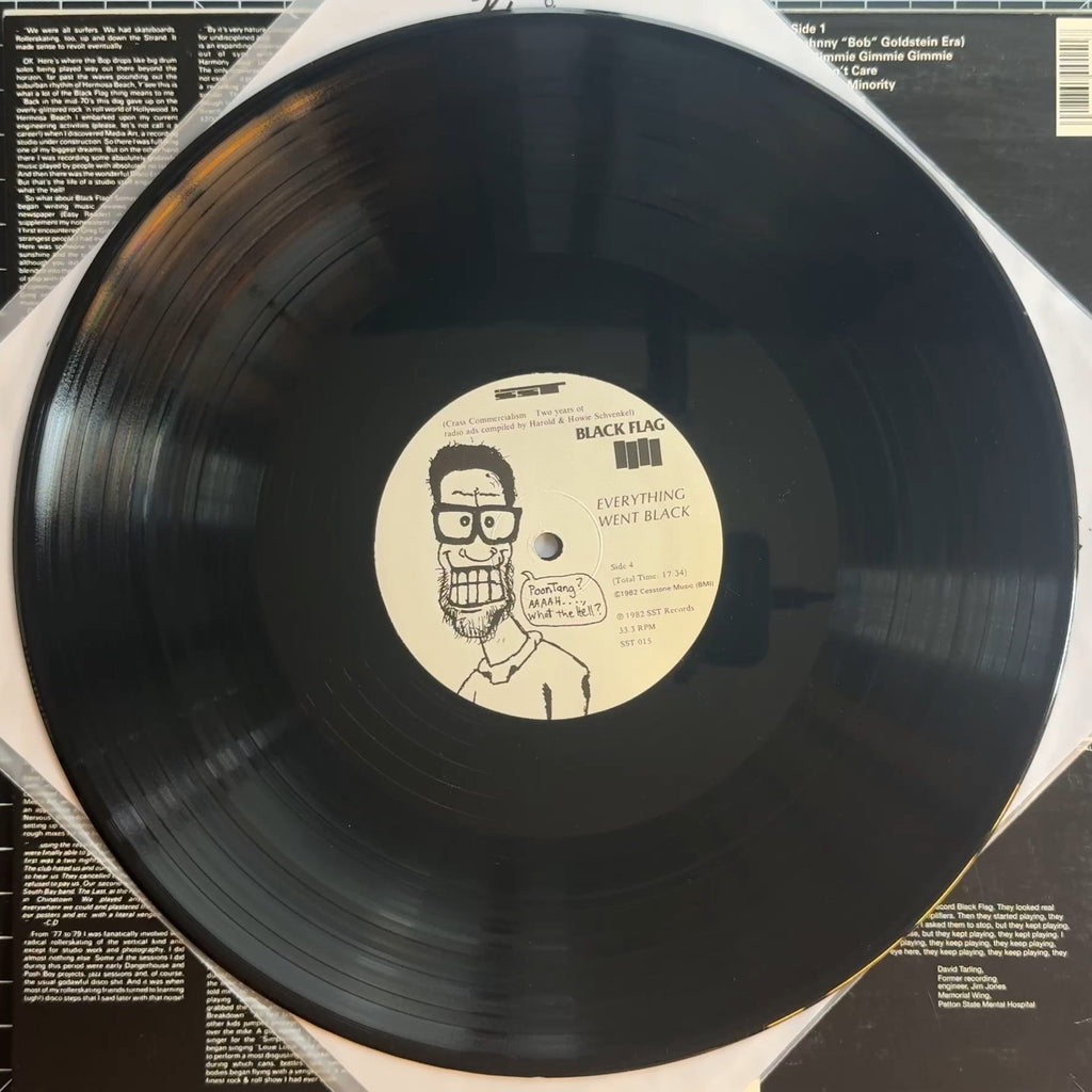 Black Flag Everything Went Black SST 015 VG+/VG+