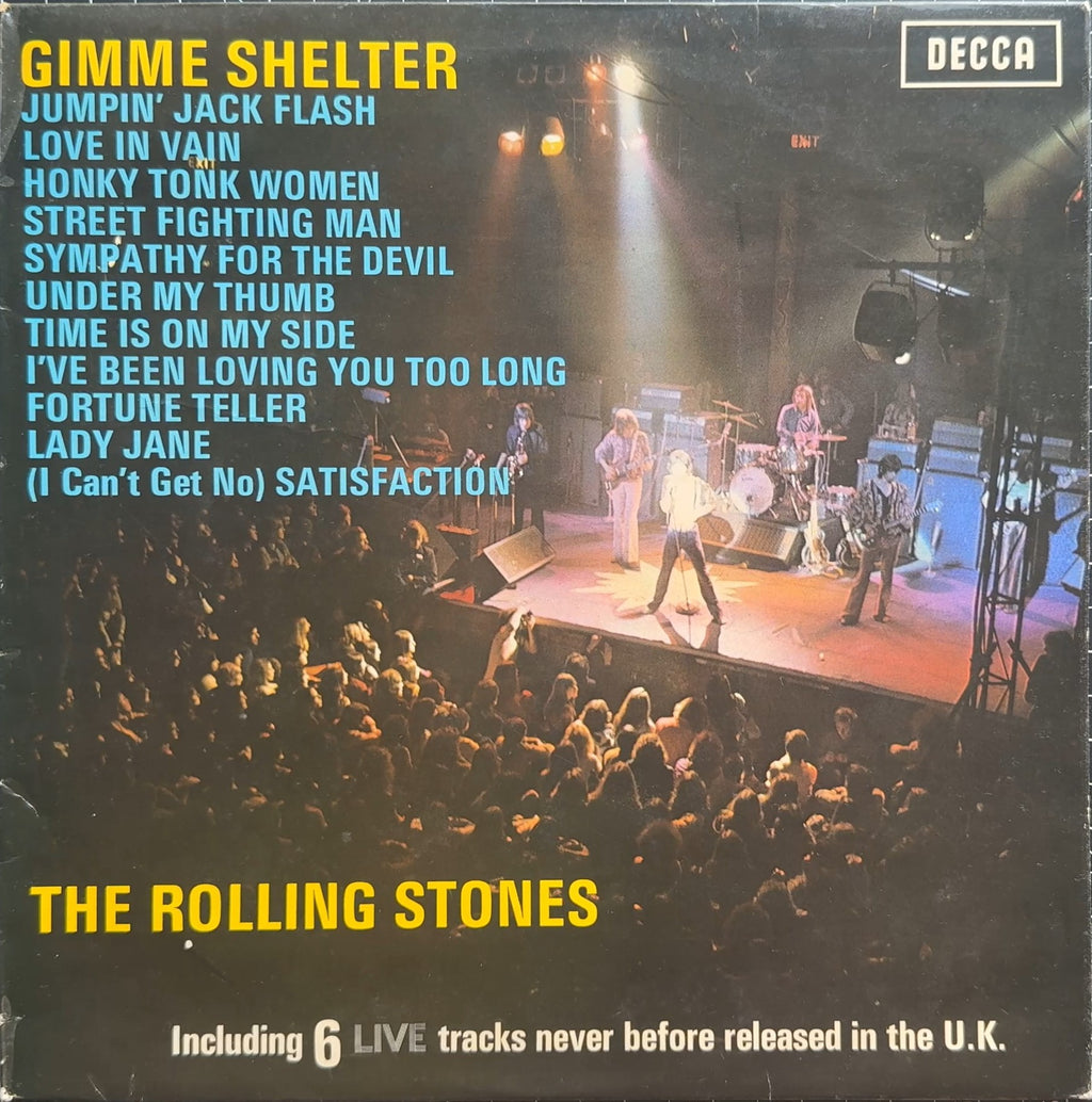 Rolling Stones Gimme Shelter 1971 UK 1st Press VG/VG+