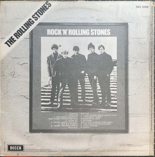 Rock 'N' Rolling Stones 1972 UK 1st Press VG/VG