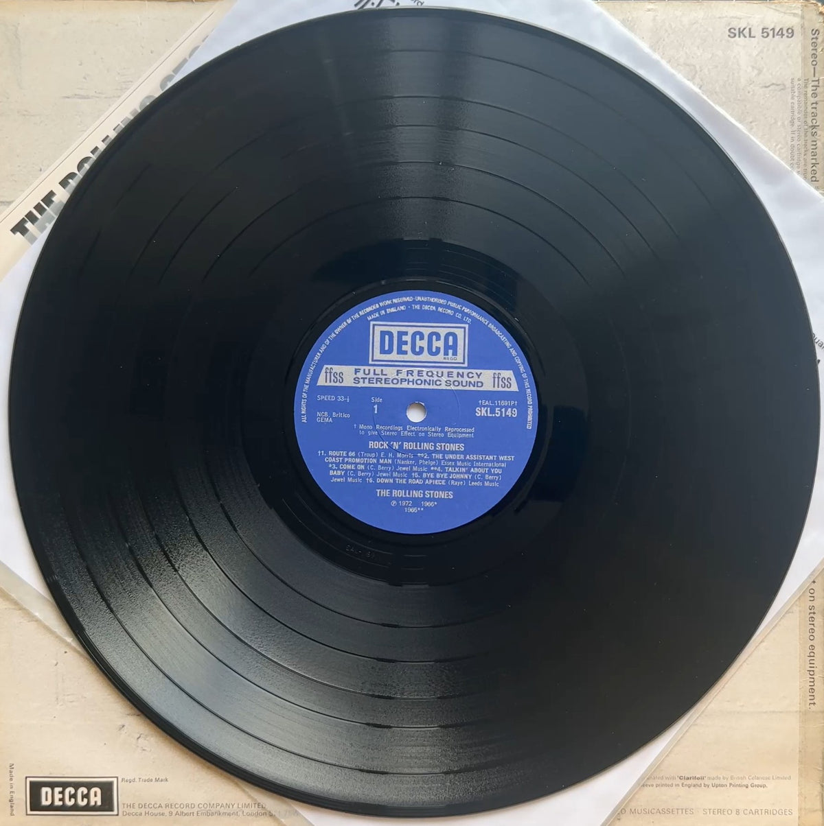 Rock 'N' Rolling Stones 1972 UK 1st Press VG/VG
