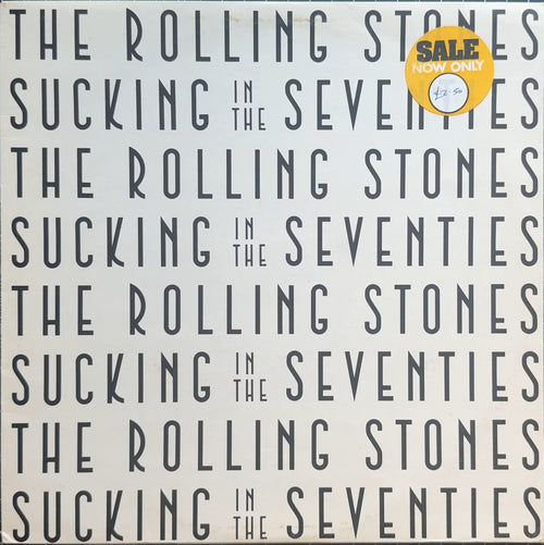 Rolling Stones Sucking In The Seventies 1981 UK 1st Press VG+/VG+