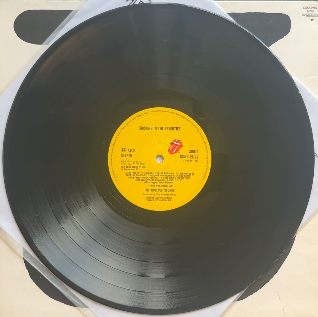 Rolling Stones Sucking In The Seventies 1981 UK 1st Press VG+/VG+