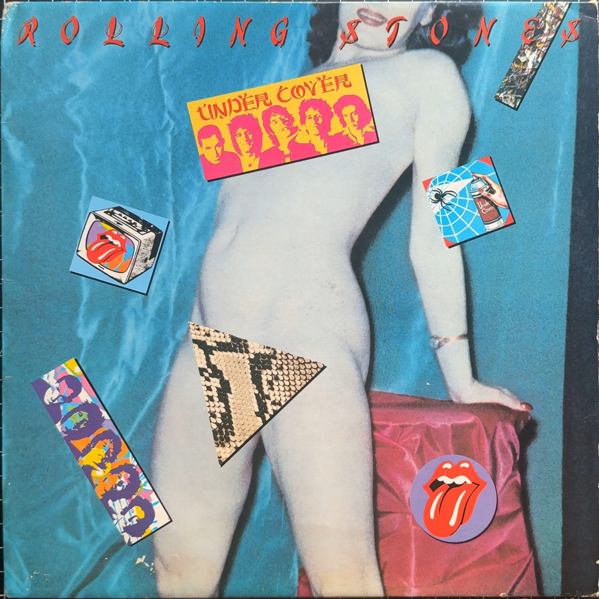 Rolling Stones Undercover 1983 UK 1st Press VG/VG