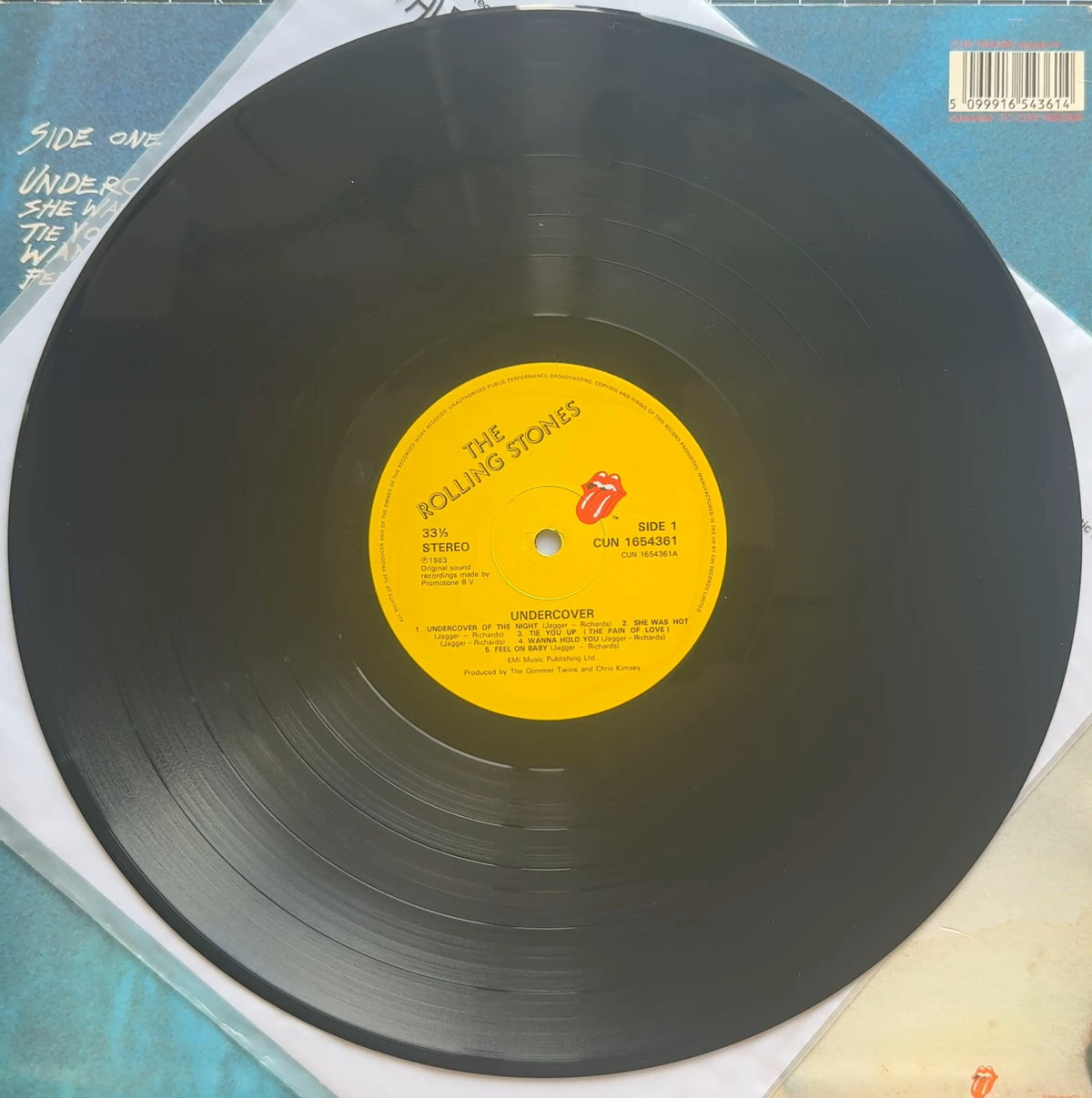 Rolling Stones Undercover 1983 UK 1st Press VG/VG