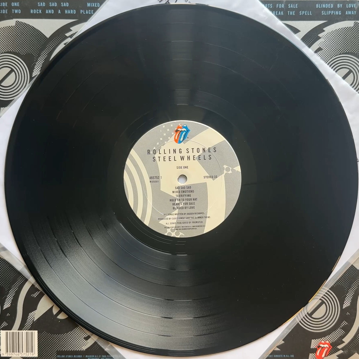 Rolling Stones Steel Wheels 1989 Australia 1st Press VG/VG+