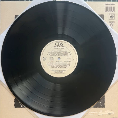 Mick Jagger Primitive Cool 1987 Euro 1st Press