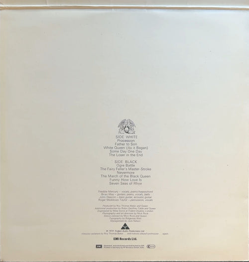 Queen II 1980s European Fame release VG/VG+