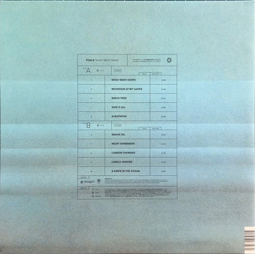 Foals - What Went Down 2015 UK 1st Press 180g VG+/VG+
