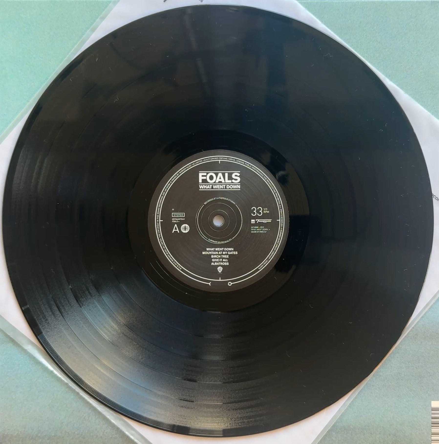 Foals - What Went Down 2015 UK 1st Press 180g VG+/VG+
