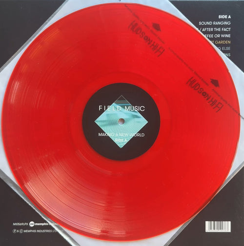 Field Music - Making A New World 2020 Euro 1st Press Ltd Edtn Red 180g