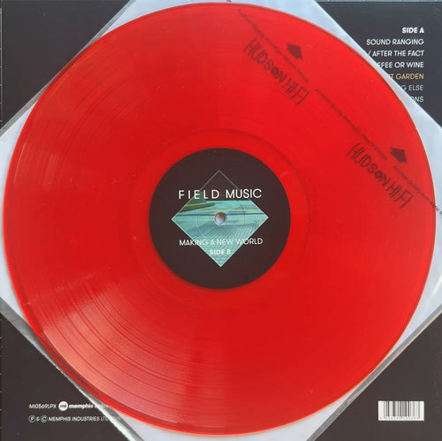 Field Music - Making A New World 2020 Euro 1st Press Ltd Edtn Red 180g