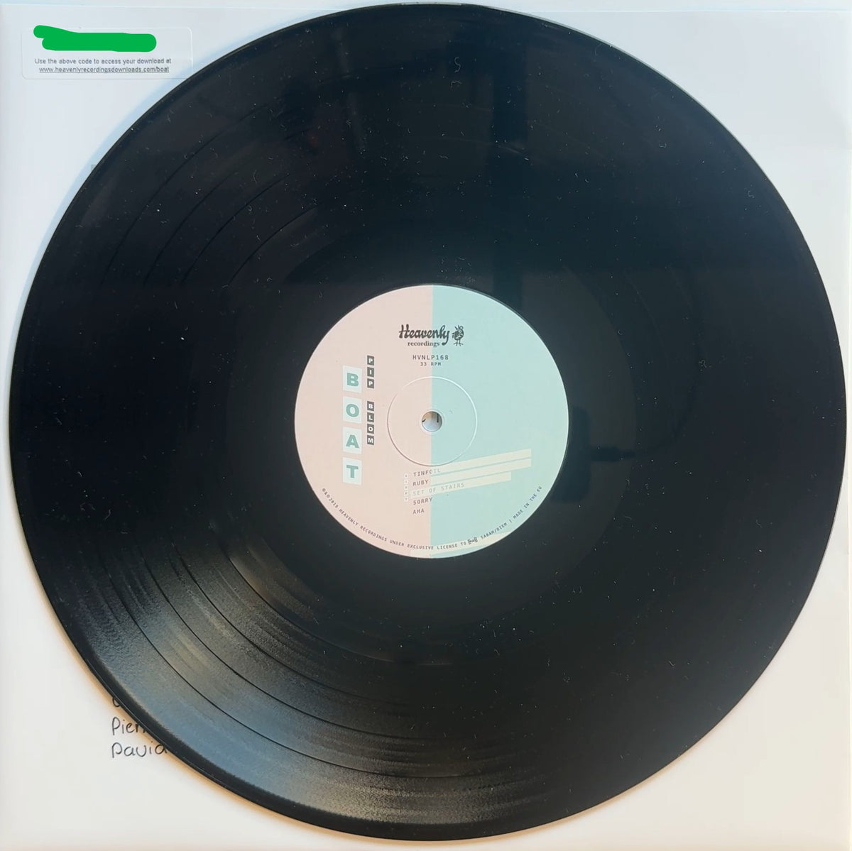 AUTOGRAPH Pip Blom - Boat 2019 UK 1st Press 140g Vinyl Signed