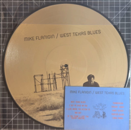 Mike Flanigin West Texas Blues 2024 NEW/NM 12" Picture Disc