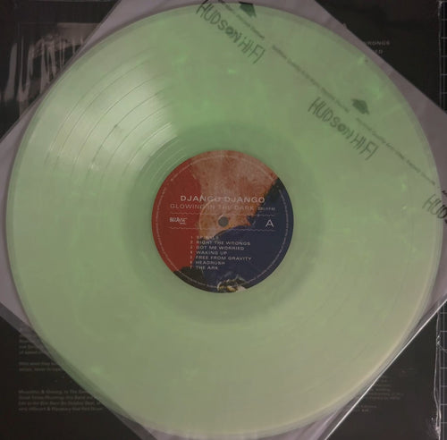 Django Django Glowing In The Dark 2021 Euro 1st Press VG+/VG+