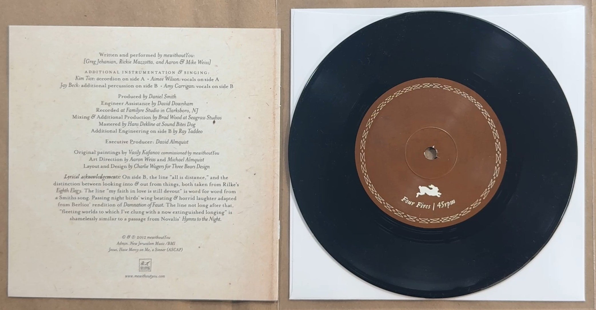 mewithoutYou Ten Stories 2012 US 1st Press Deluxe Ltd Edtn Box Set