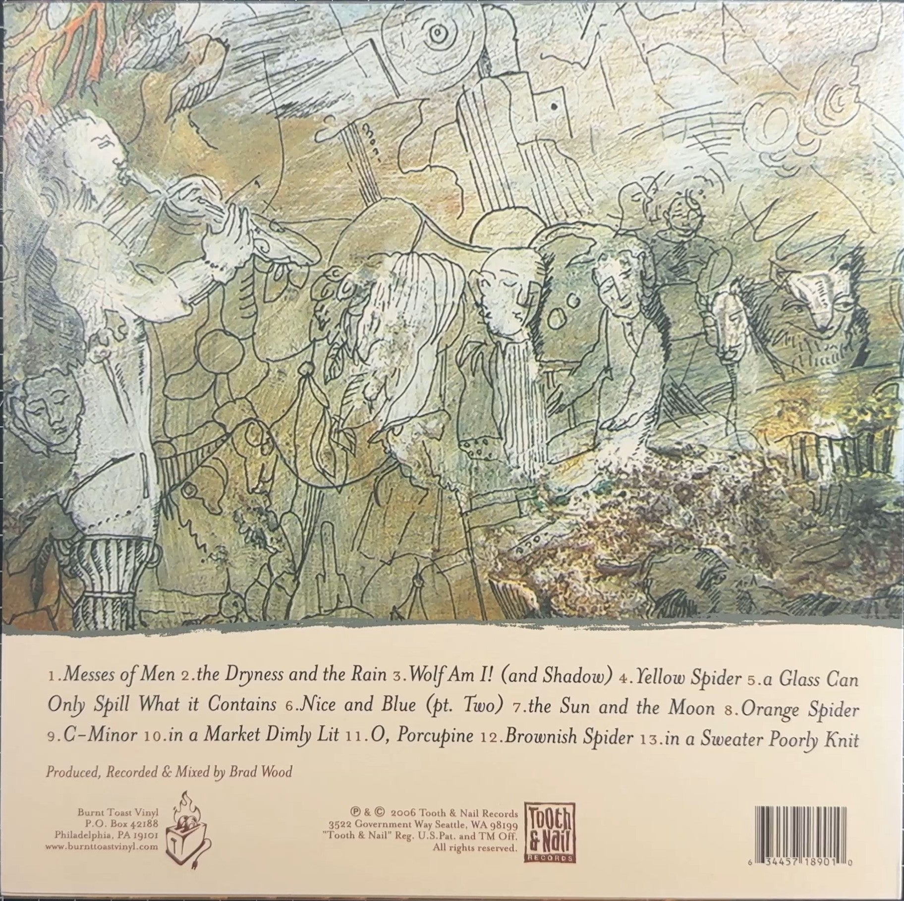 mewithoutYou - Brother, Sister 2007 US 1st Press White Vinyl