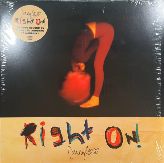 Jennylee - Right On! 2015 1st Press 140g VG+/VG+
