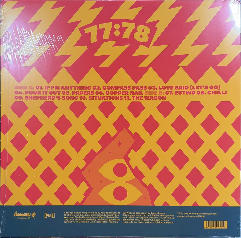 77:78 Jellies 2018 UK 1st Press Ltd Edtn Orange Jelly NM/VG+