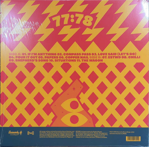 77:78 Jellies 2018 UK 1st Press Ltd Edtn Orange Jelly NM/VG+