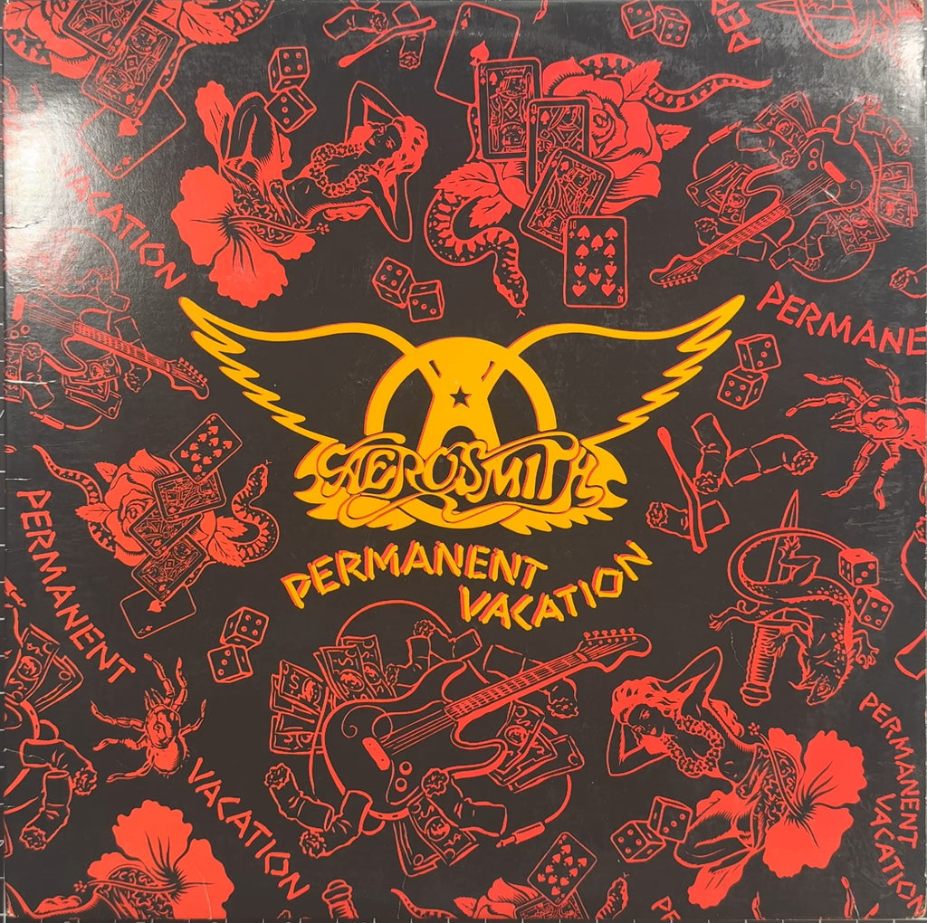 Aerosmith - Permanent Vacation 1987 US 1st Press VG/VG+