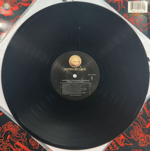 Aerosmith - Permanent Vacation 1987 US 1st Press VG/VG+