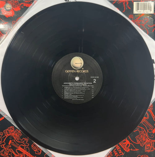 Aerosmith - Permanent Vacation 1987 US 1st Press VG/VG+