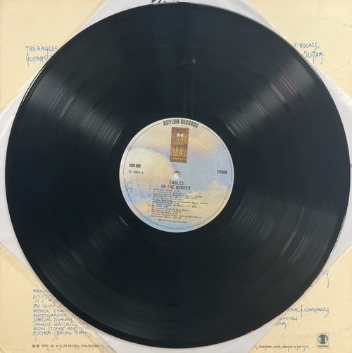 Eagles On The Border 1974 US 1st Press VG/VG+ Textured Sleeve