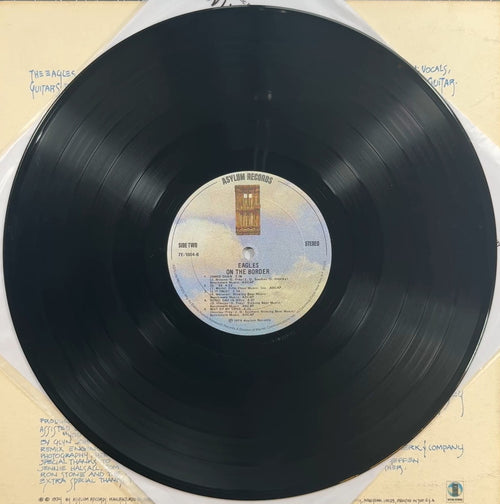 Eagles On The Border 1974 US 1st Press VG/VG+ Textured Sleeve
