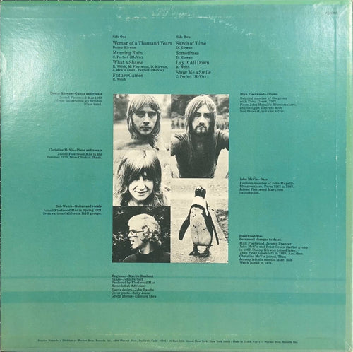 Fleetwood Mac - Future Games 1972 US Reissue VG/VG+