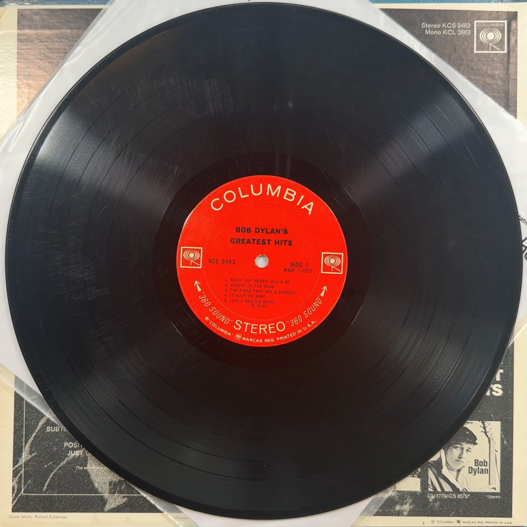 Bob Dylan's Greatest Hits 1967 US 1st Press VG/VG Stereo