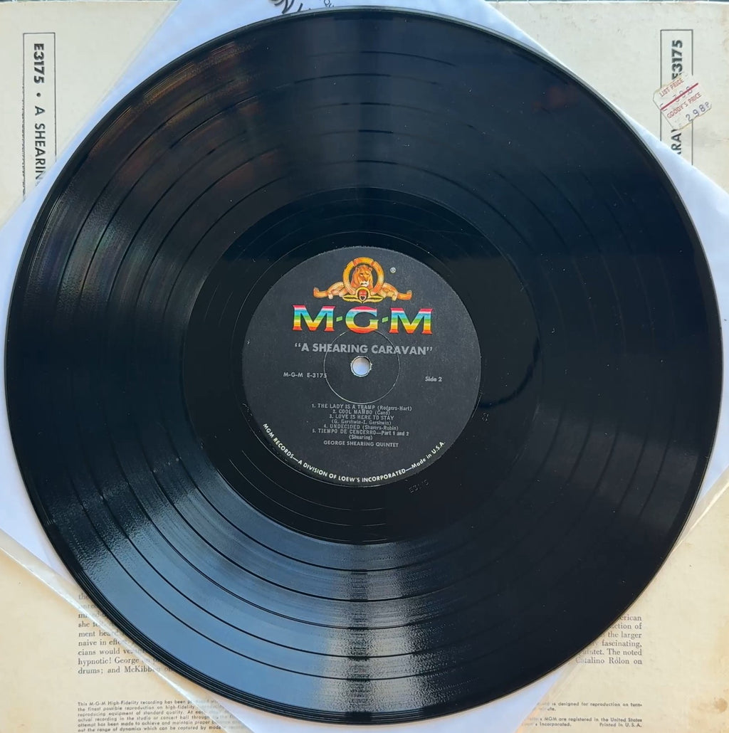 George Shearing A Shearing Caravan c.1959 US VG/VG Rare Label Variant