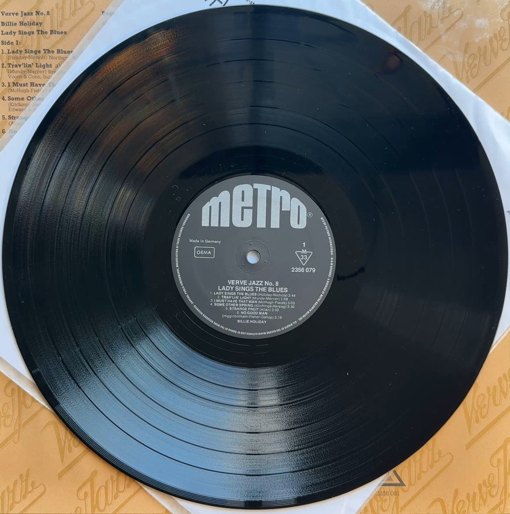 Billie Holiday Lady Sings The Blues 1970s German VG+/VG