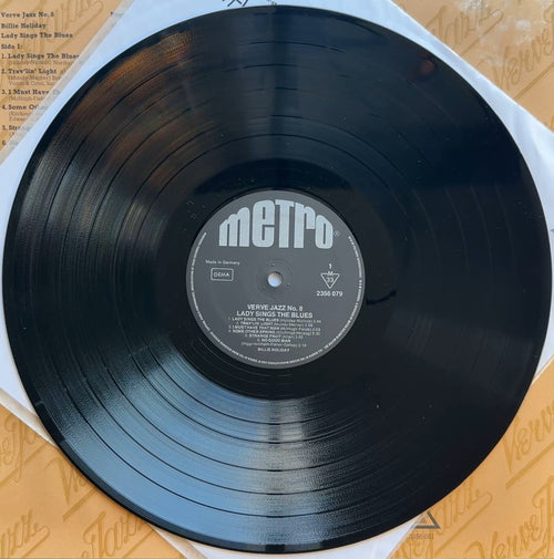 Billie Holiday Lady Sings The Blues 1970s German VG+/VG