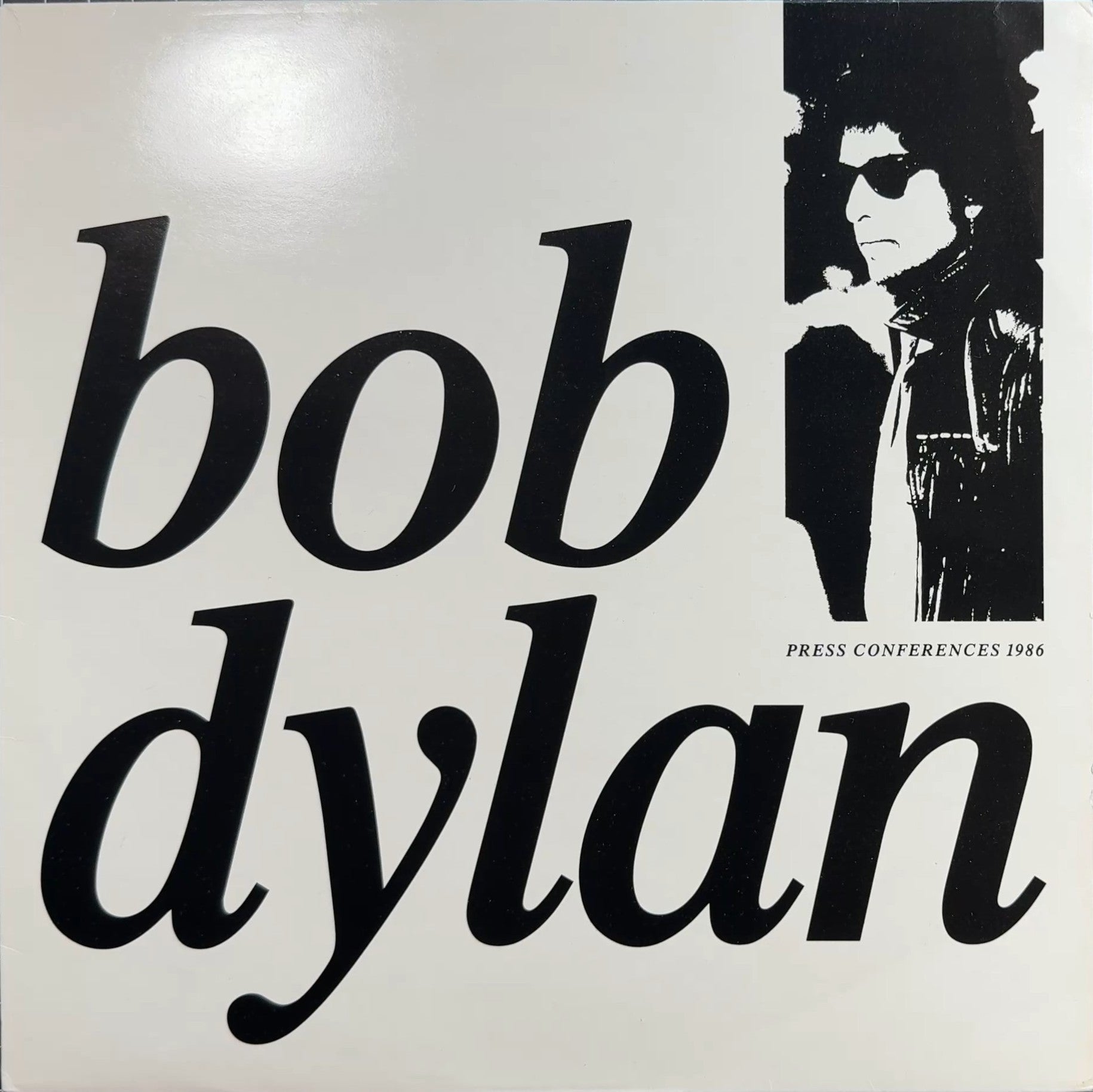 Bob Dylan Picture Disc - UK Import 1986 - "Press Conferences 1986" VG+/VG+