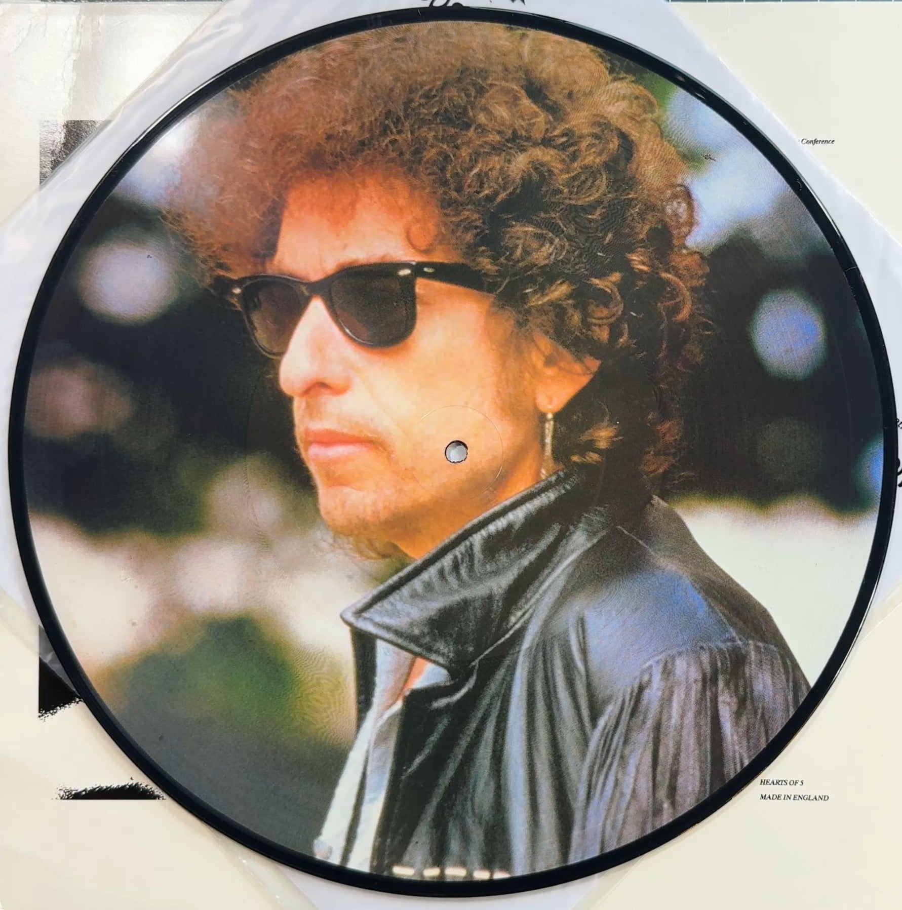 Bob Dylan Picture Disc - UK Import 1986 - "Press Conferences 1986" VG+/VG+