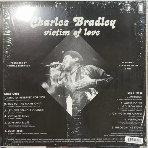 Charles Bradley Victim Of Love 2013 US 1st Press 140g Black Vinyl VG+/VG+