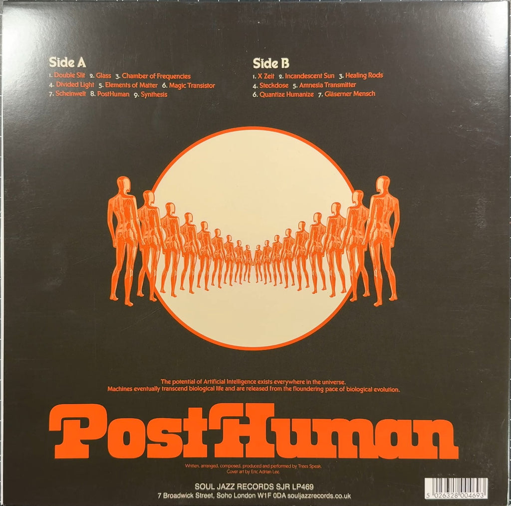 Trees Speak PostHuman 2021 UK 1st Press w/ bonus 7" VG+/VG+