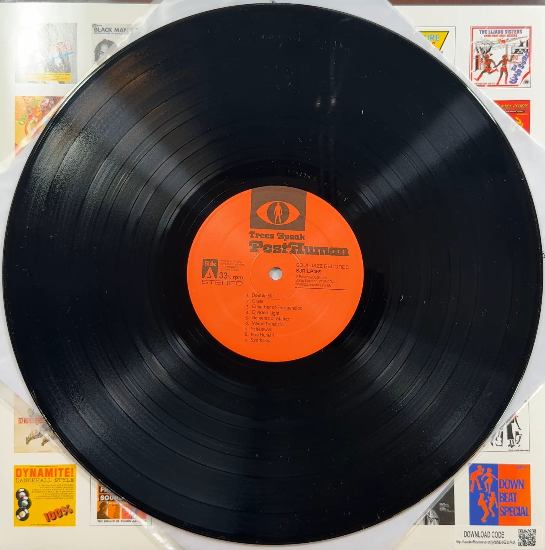 Trees Speak PostHuman 2021 UK 1st Press w/ bonus 7" VG+/VG+